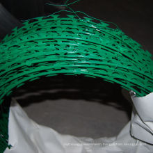 PVC Coated and Galvanized Razor Wire